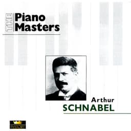 The Piano Masters: Arthur Schnabel - Artur Schnabel