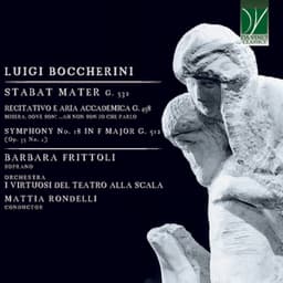 Boccherini: Stabat Mater G.532, Recitativo e Aria Accademica G.458, Symphony No. 18 in F Major G.512 - Luigi Boccherini