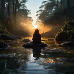 Reflejos Meditativos Del Río: Aguas Tranquilas Para La Paz Interior - Naturaleza y Sonidos Fondos