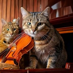 Graceful Cats: Relaxation with Orchestra - Joyful Music