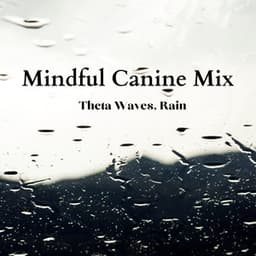 Mindful Canine Mix: Theta Waves, Rain - Relaxing Music for Dogs