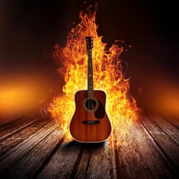 Ember Meditation Melodies: Gentle Guitar by the Fire - Guitar Relaxing Songs