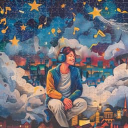 Leuchtende Puzzlemagie: Der Schein der Ruhe in einer Welt voller Rätsel - Weißen Rauschens