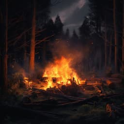 Relajación Binaural Del Fuego: Sonidos Cálidos De Las Brasas - Astro laboratorio binaural