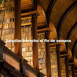 Estudiar Derecho el fin de semana - Evening Jazz Bgm