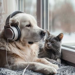 Lofi Pets Harmony: Tunes for Playful Moods - Night Lofi Calm