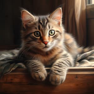 Feline Fountain: A Purrfectly Relaxing Stream for Your Cat Nap - Cat Music Relaxation