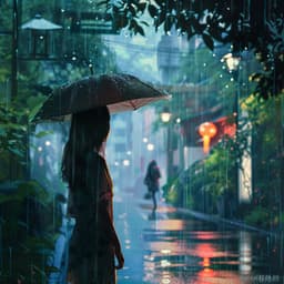 Ecos De Relajación Con Lluvia: Resonancia Pacífica - Modo Relajante