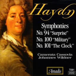 Haydn: Symphonies Nos. 94, "The Surprise", 100, "Military" and 101, "The Clock" - Joseph Haydn