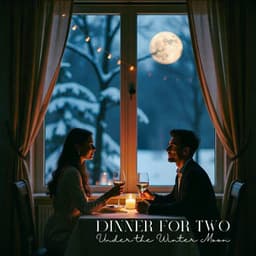 Dinner for Two Under the Winter Moon - Soft Jazz Mood