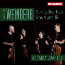 Weinberg: String Quartets, Vol. 3 - Mieczysław Weinberg