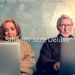 Distinguished Background for Remote Work - Smooth Jazz Deluxe