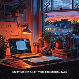 Study Serenity: LOFI Vibes for School Days - Lofi Blissful Music