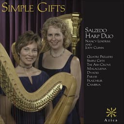Tournier, M.: 4 Preludes / Lecuona, E.: Malagueña / Andres, B.: Dyades / Thomas, J.: Cambria - Salzedo Harp Duo