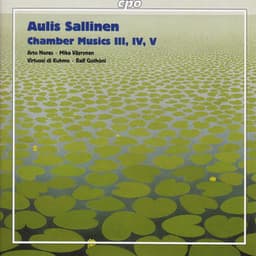 Sallinen: Chamber Music Iii, Vi and V / Introduction and Tango Overture / Elegy for Sebastian Knight - Aulis Sallinen