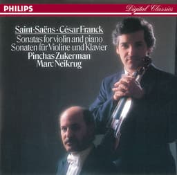 Franck: Violin Sonata//Saint-Saëns: Violin Sonata No.1 - Pinchas Zukerman