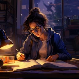 Armonía Académica: Piano Meditativo Para Un Flujo De Estudio - Tranquilo Trabajar desde Casa