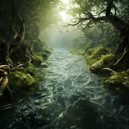 Serenidad En La Orilla: Sonidos Relajantes Del Río - Musica para Dormir Jazz