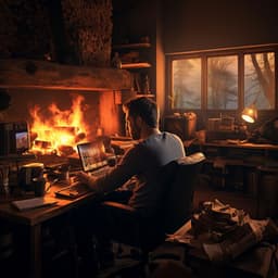 Trabajo Armónico De La Fogata: Música De Llamas Para La Productividad - Grillos del bosque