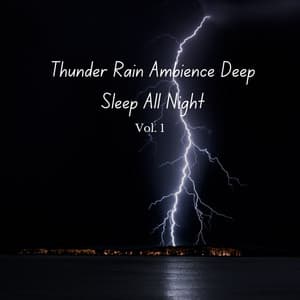 Thunder Rain Ambience Deep Sleep All Night Vol. 1 - Music for Sleeping Ensemble