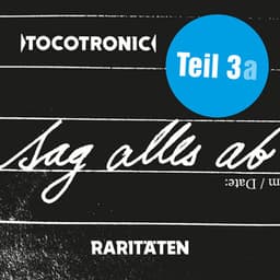 SAG ALLES AB - RARITÄTEN TEIL 3a - Tocotronic