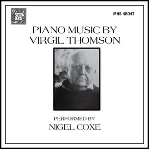 Piano Music by Virgil Thomson - Virgil Thomson