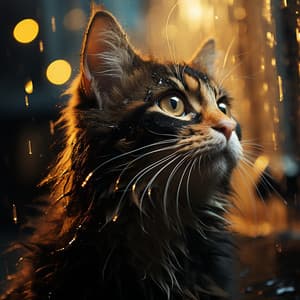 Trueno Armónico Con Compañeros Ronroneantes: Música Para Amigos Felinos - Poder de la naturaleza