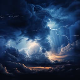 Soothing Thunder: Peaceful Nature's Echoes - Delta Pure Waves