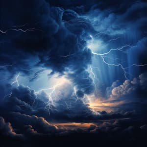 Soothing Thunder: Peaceful Nature's Echoes - Delta Pure Waves