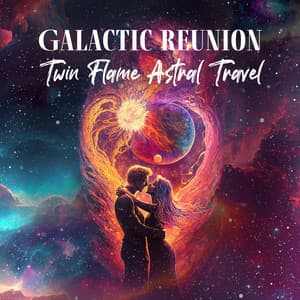 Galactic Reunion: Manifest Your Twin Flame, Astral Travel Meditation & Sleep Music, Ultra Deep Dreaming Journey - Interstellar Meditation Music Zone