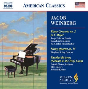Weinberg: Piano Concerto No. 2 / String Quartet Op. 55 / Shabbat Ba'Aretz - Jacob Weinberg