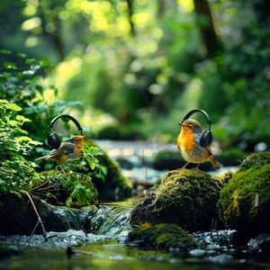 Creek Serenity Spa: Binaural Birds Massage Melodies - 78 72 Hz - Spa & Spa