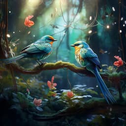 Celestial Canopies: Nature's Ethereal Essence - Snowstorm Blizzard