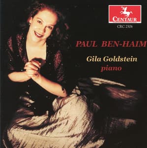 Piano Music of Paul Ben-Haim - Paul Ben-Haim