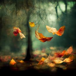 Beneath Falling Leaves - Elliot Woods