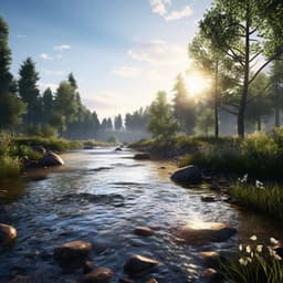 River's Soft Lull: Calming Baby Sleep Music - Baby Sleep Music