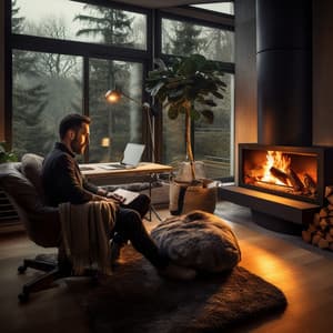 Dormir Junto Al Hogar: Ecos Suaves Del Fuego - Meteoro Space