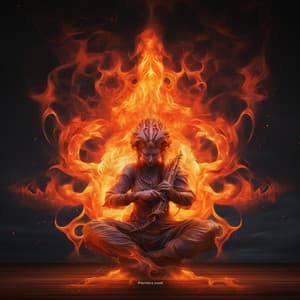 Meditative Fire: Calm Flame Sound - orbital voices