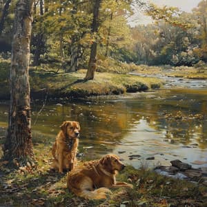 Aguas Binaurales Suaves Para La Calma Del Perro - Relajado Musica Relajante para Perros