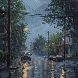 Lluvia Relajante: Ambientación Con Truenos Relajantes Para Serenidad - Sol de celulosa