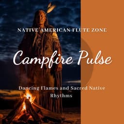 Campfire Pulse: Dancing Flames and Sacred Native Rhythms - Native American Flute Zone
