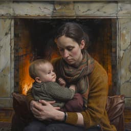 Canción De Cuna De Fuego: Calidez Para El Sueño De Bebé - Música de fondo suave