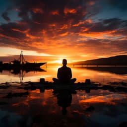 Noches Tranquilas: Meditación a la Hora de Cormir para Aliviar la Ansiedad y Restablecer el Equilibrio - Relajante Academia de Música Zen