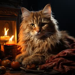 Llamas Armónicas: Música Para Compañeros Que Ronronean - Arquitecta de música de ondas cerebrales