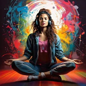 Yoga Flow: Rhythmic Hip Hop for Balance - Galactic Binaural