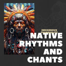 Indigenous Tranquility: Native Flute, Shamanic Drums & Peaceful Nature for Rest & Meditation - Native Rhythms and Chants
