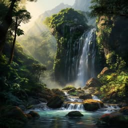 Binaural Bliss: Waterfall Serenity Massage Therapy - Float Waves