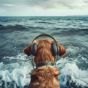 Ocean Barks: Dogs Playful Melodies - Dog Separation Anxiety Music
