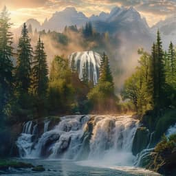 Escape Calmante Del Río: Relajación Del Flujo Tranquilo - Maestro Zen