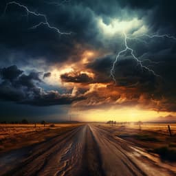 Yoga in Thunder: Binaural Energizing Tones - Yoga Music Reflections